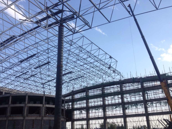合山煤棚网架